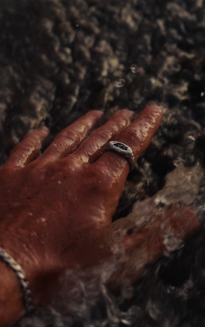 Imperfect Wave ring